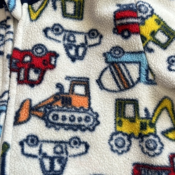 Absorba Toddler Construction Footie Pajamas - Picture 5 of 11